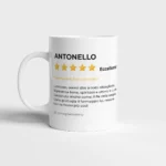 Tazza personalizzata con recensione 5 stelle - immagine 3