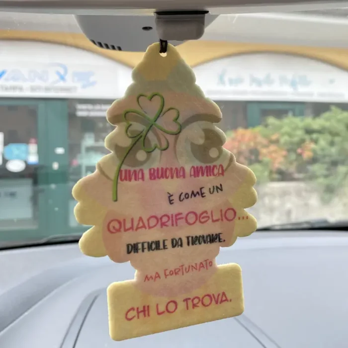profumatore per auto a forma di alberello profumatore per auto personalizzato