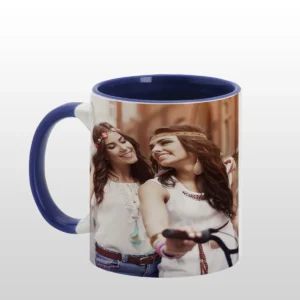 Tazza personalizzata con manico colorato Mug personalizzata con manico colorato