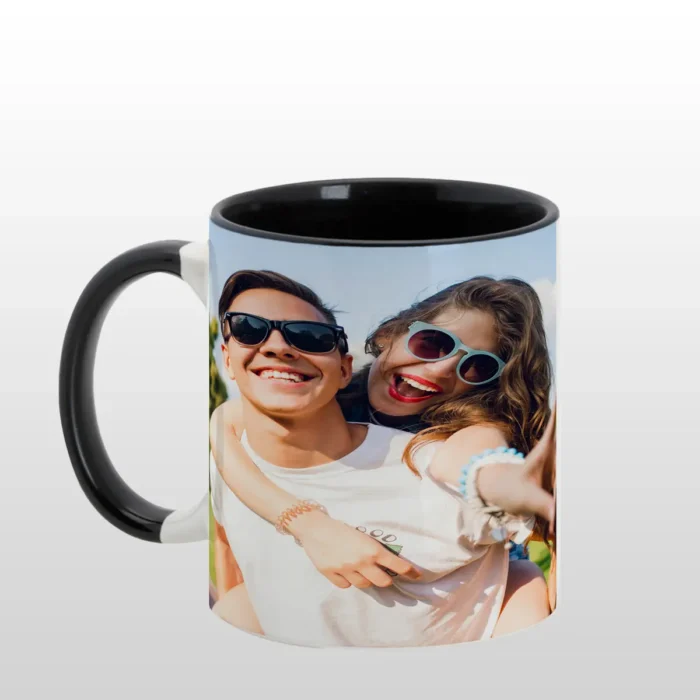 Tazza personalizzata con manico colorato - Crea la tua tazza UNICA! - immagine 5