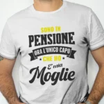 Maglietta Sono in pensione!