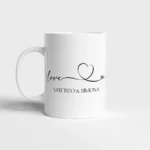 Tazza di coppia LOVE personalizzata