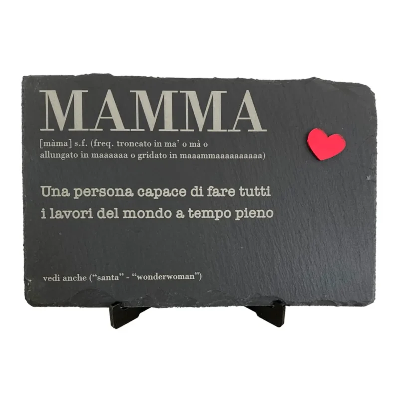 Pietra in Ardesia festa della Mamma