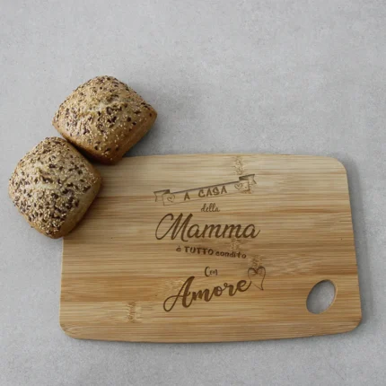 Tagliere "A casa della mamma tutto è condito..."