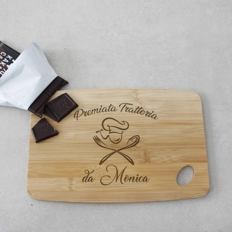 tagliere in legno personalizzato premiata trattoria