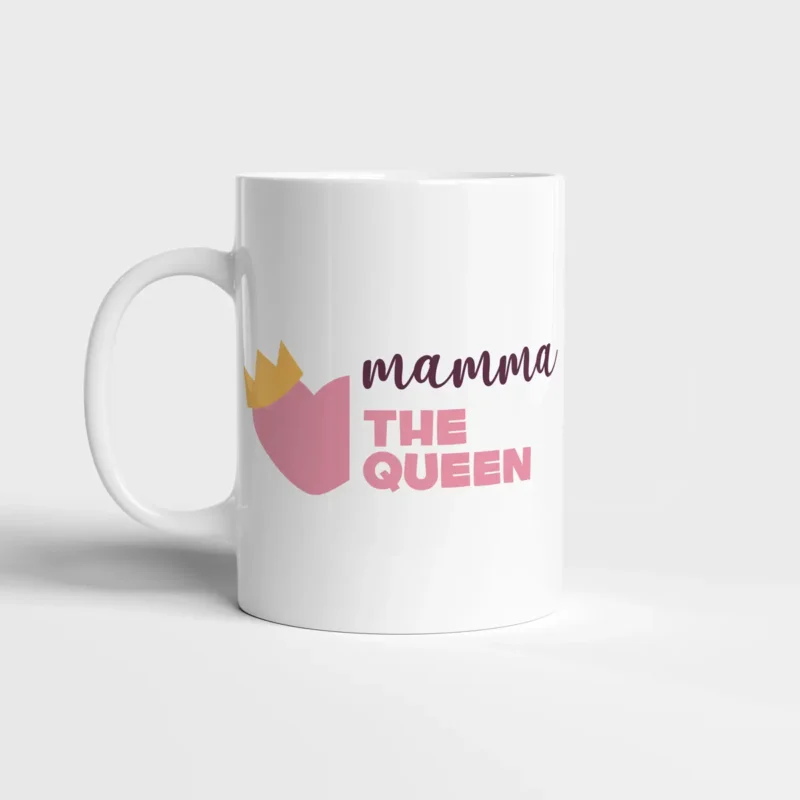 Tazza personalizzata The Queen - Mug festa della mamma