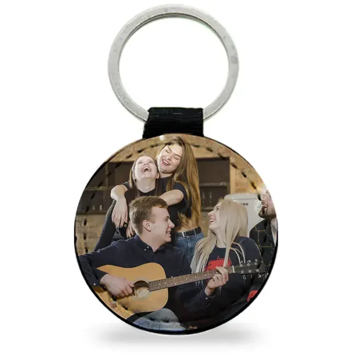Portachiavi personalizzato tondo