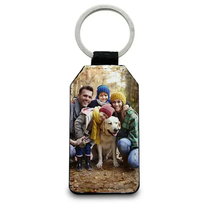 portachiave-personalizzato-in-similpelle-rettangolare- Portachiavi personalizzato rettangolare