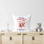 Cuscino personalizzato il nostro primo natale insieme con nomi