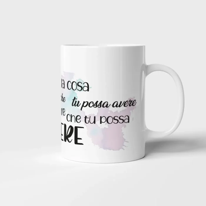 Tazza con dedica ad un amico o amica tazza personalizzata un amico è la cosa più preziosa