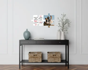 Set 2 Puzzle personalizzato idea regalo San Valentino