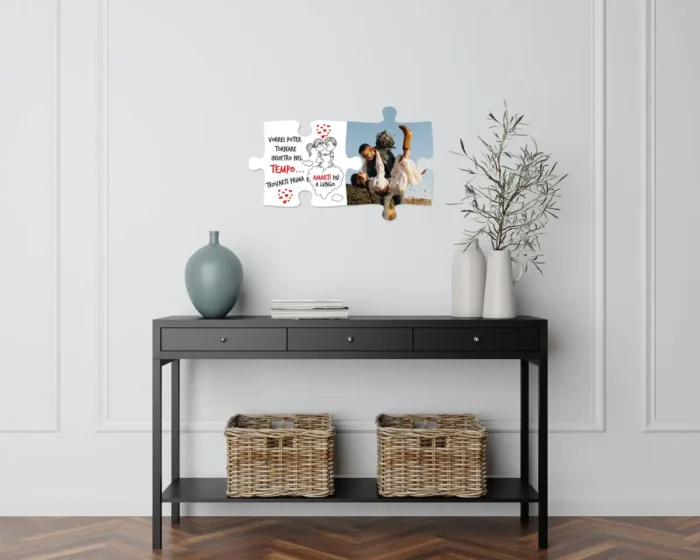 puzzle in legno persozzatonali infinity 2 pz 2 Puzzle in legno personalizzato da muro infinity - immagine 2