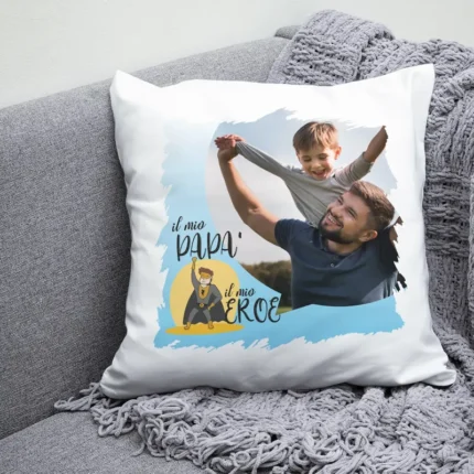 Cuscino personalizzato con foto