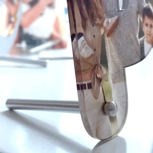 Scritta papà in plexiglass con foto personalizzato - idea regalo festa del papà