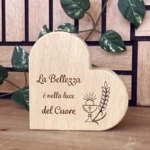 Bomboniera comunione porta candela