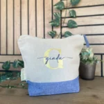 Pochette personalizzata con iniziale e nome