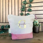 Pochette personalizzata con iniziale e nome