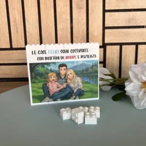 Mattoncini puzzle personalizzati