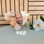 Mattoncini puzzle personalizzato a forma cuore