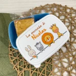 Porta pranzo e merende foresta personalizzabile con nome