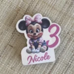 calamita minnie personalizzata con magnete
