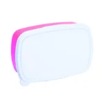 Porta pranzo e merende personalizzabile con nome rosa