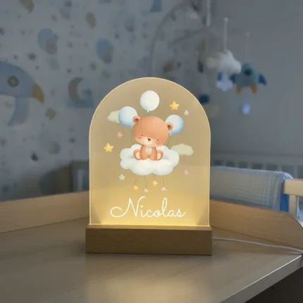 Lampada da notte per bambino personalizzata