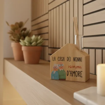 profumatore ambiente personalizzato festa dei nonni