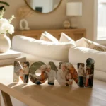 Scritta in plexiglass Nonni con foto personalizzata