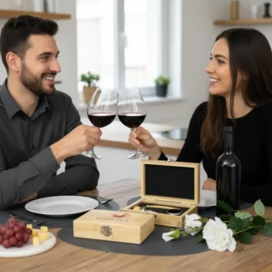Kit accessori vino con nome personalizzato Regalo amante vino personalizzato
