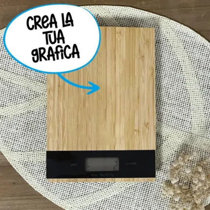 Bilancia da cucina personalizzata – crea la tua ricetta di allegria