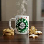 Mug merry grinchmas con nome personalizzato