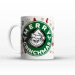 Tazza merry grinchmas con nome personalizzato