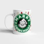 Tazza merry grinchmas con nome personalizzato