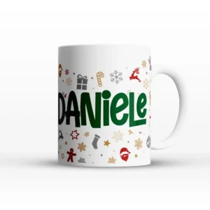 tazza personalizzata merry grinchmas con nome