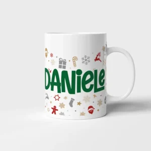 tazza personalizzata merry grinchmas con nome