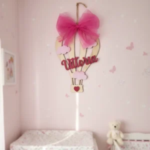 Fiocco nascita personalizzato con nome idea regalo nascita Fiocco nascita personalizzato con nome