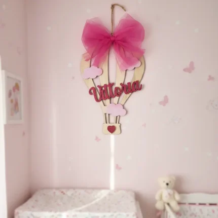 idea regalo nascita Fiocco nascita personalizzato con nome