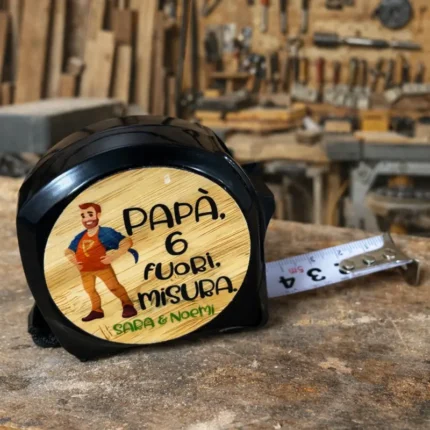 metro a nastro personalizzato festa del papà