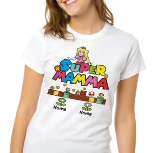 tshirt super mamma regalo festa della mamma bros