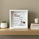 Cornice festa della mamma idea regalo