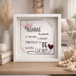 Cornice festa della mamma idea regalo