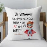 Cuscino personalizzato idea regalo festa della mamma