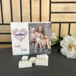 Mattoncini puzzle personalizzato – idea regalo festa della mamma