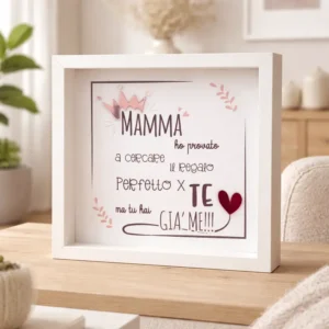 Quadretto festa della mamma idea regalo