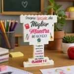 Coppa idea regalo maestra fine anno