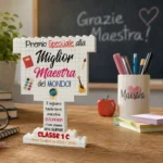 Regalo maestra originale fine anno scolastico