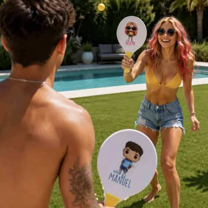 racchettoni Funko Pop personalizzati