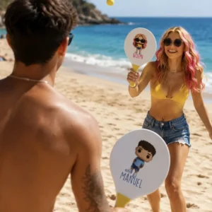 Set racchette spiaggia regalo personalizzato