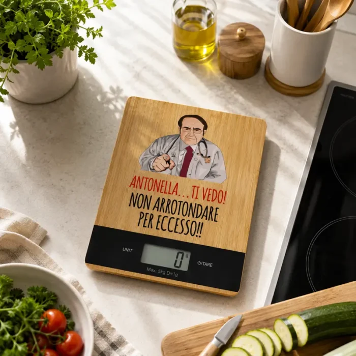 Bilancia da cucina divertente Dottor Nowzaradan